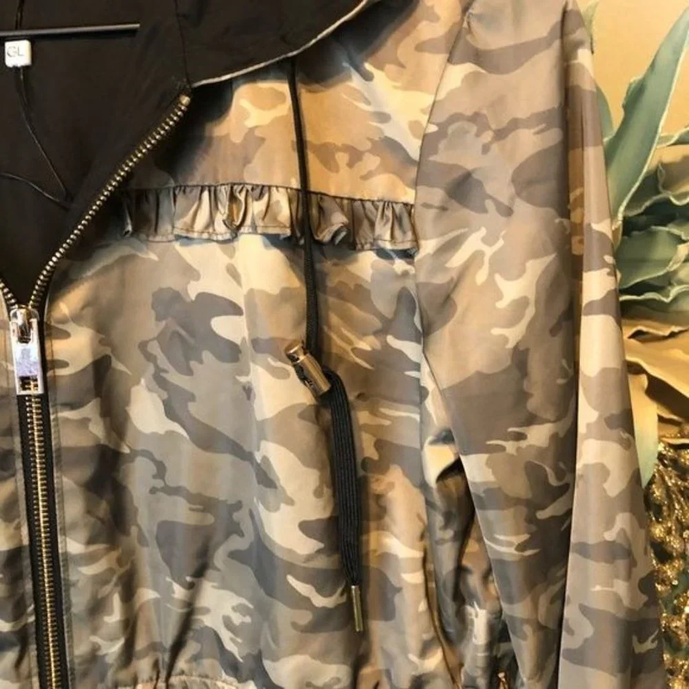 NWOT Generation Love Barron Camo Jacket Size Medium - Picture 3 of 13